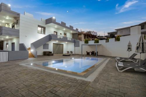 Skotino Apartment | Villa Gaia with Private Swimming Pool