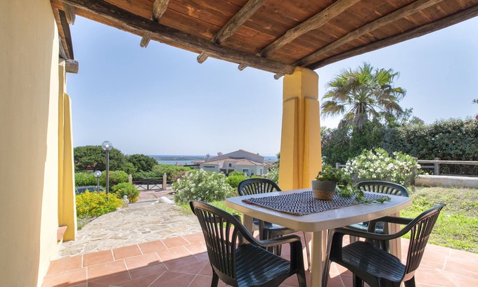 Punta De Su Turrione Villa | Villa "Giada" with Sea View, Garden and Terrace