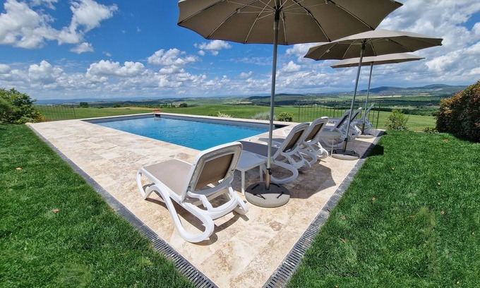 Pienza House | Villa I Cipressini Tuscany Private luxury pool spa