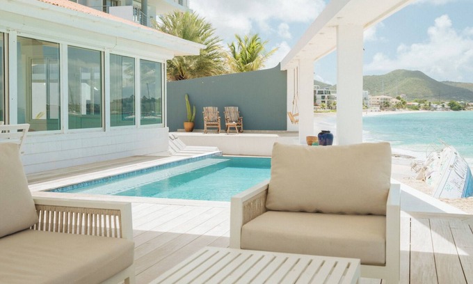 Simpson Bay Villa | Villa Impala, 5 bedroom villa beachfront in Simpson Bay, Sint Maarten