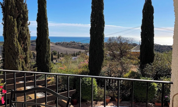 Velez-Malaga Villa | Villa in Benajarafe with Pool, Sea Views & Separate Guest Apartment – Sleeps 10