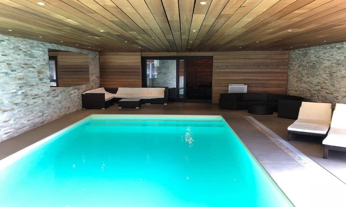 Coo House | Villa in Coo with Indoor Pool & Near Waterfalls