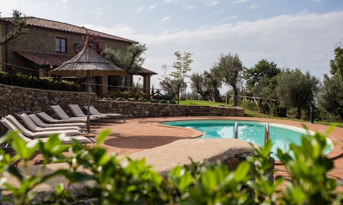 San Vito Villa | Villa with stunning views of Lake Trasimeno