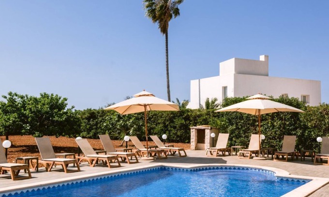 Sant Josep de sa Talaia Villa | Villa KM2 is a 5 min drive from Playa den Bossa