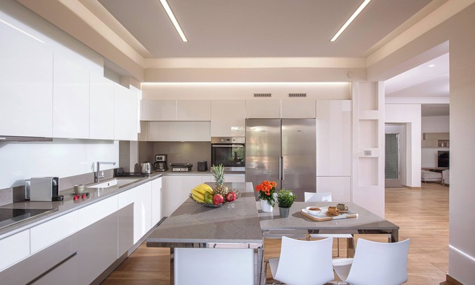 Kato Gouves House | Villa Kalila: Prime 3BR Retreat with Private Pool