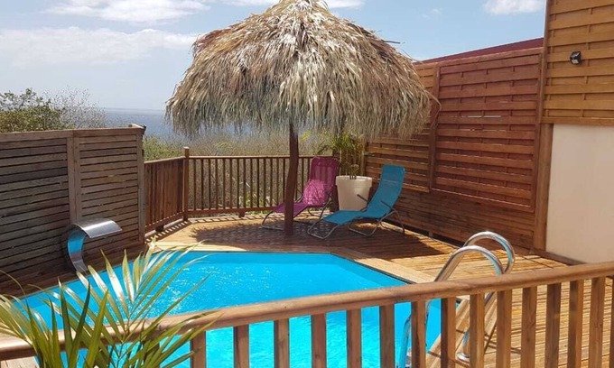 Case-Pilote House | Villa KASANACO with sea view