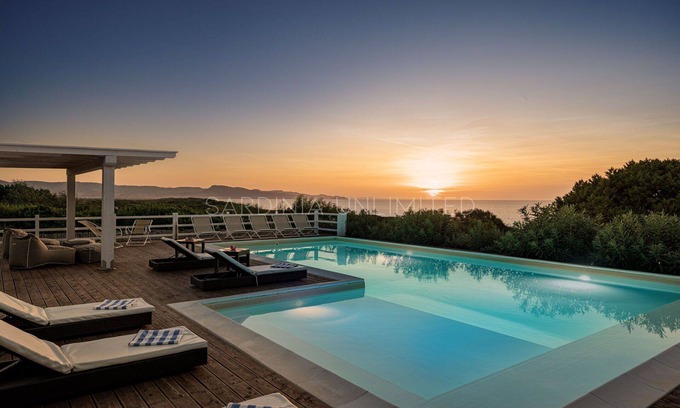 Badesi Villa | Villa La Bitta: private pool near the sea
