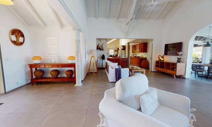 Petit Cul De Sac Beach Villa | Villa La Vie En Rose | Petit-Cul-de-Sac, St-Barths
