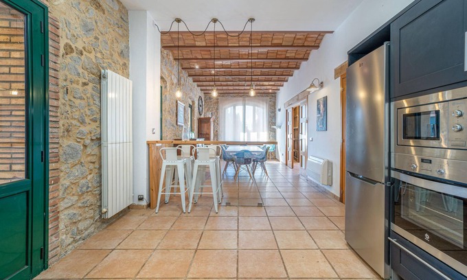 Sant Pere Pescador House | Villa Las Palmeras, A/C, wifi, swimming pool, garden, barbecue, parking.