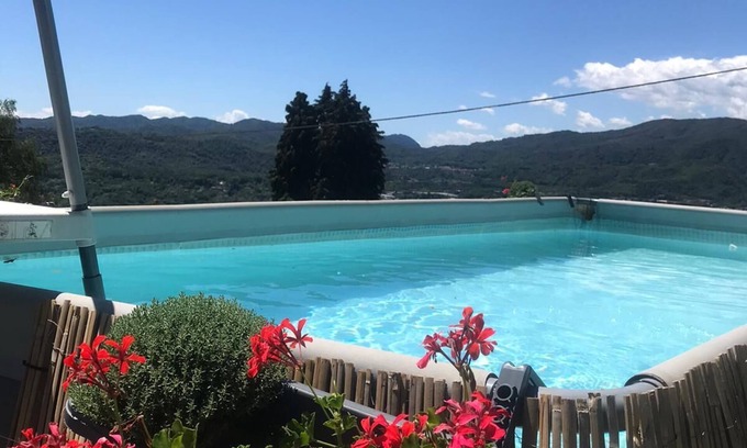 Vacciago Apartment | Villa Le Vignole Atmosphere on Lake Orta with 20,000 mt of private parkland