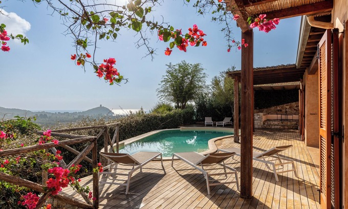 Chia Villa | Villa Leone with private pool and views, just minutes from beach and restaurants
