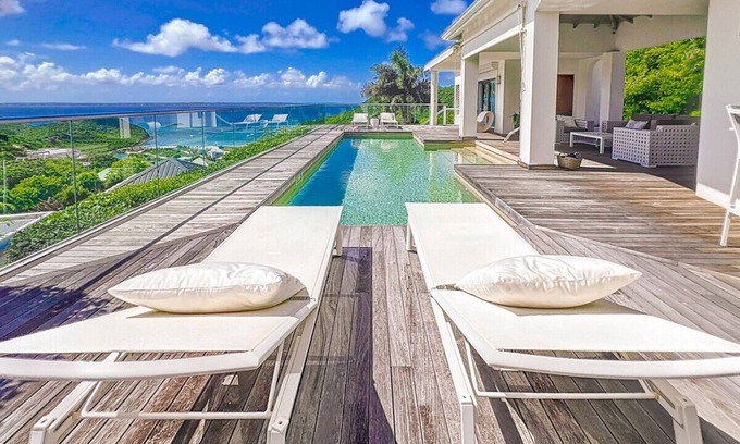 Anse Marcel Villa | Villa Louna, panoramic sea view, swimming pool, 3 bedrooms