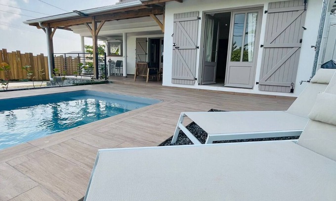 Fort-de-France Villa | Villa Mamina T2 - Private pool - Bright - Fiber