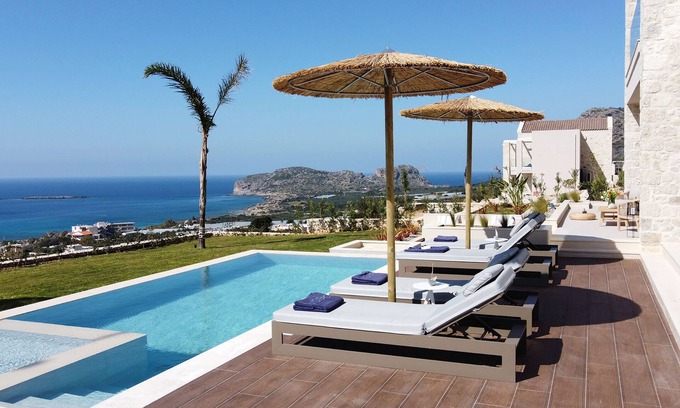 Falassarna Villa | Villa Mare Free* Heated pool & Infinite blue!