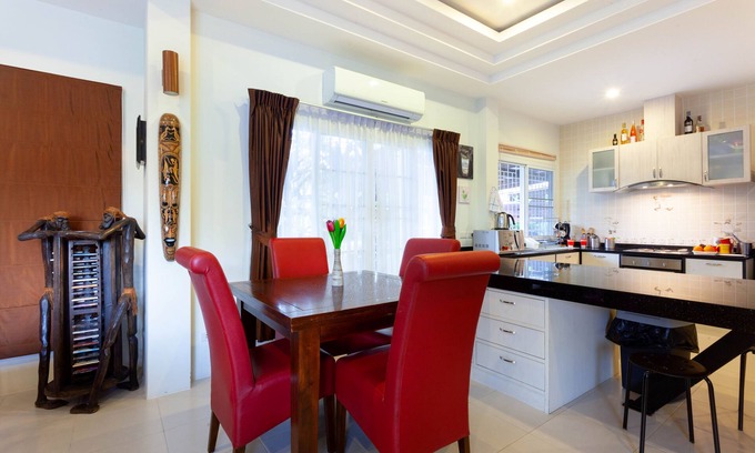 Ban Saiyuan Villa | Villa Maya - Private Pool - 4 Bedrooms - 4 Bathrooms - Kids Play Room - Studio