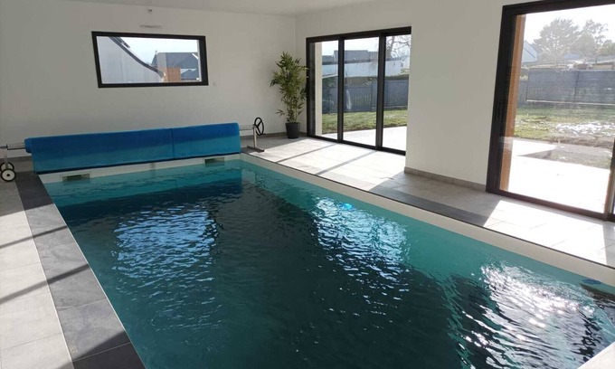 Lantic Villa | Villa "Melen" with indoor pool heated to 28° all year round