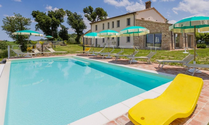 Barchi Villa | Villa Michela with private pool, in Le Marche hills, just 25 km from the Adriatic coast