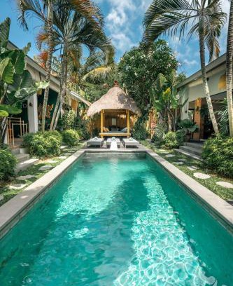 Seminyak House | Villa Mint, 3Br Tropical Escape with Private pool and Lush Garden