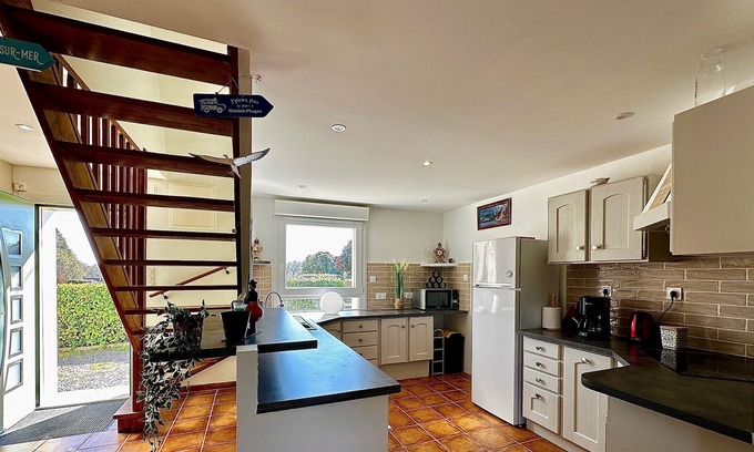 Moelan-sur-Mer House | Villa Moëlan-sur-Mer, 4 bedrooms, 9 persons