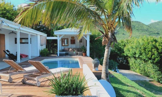 Mont Vergna Villa | Villa Moringa Vue Mer - 5 mn Orient Bay or Grand Case