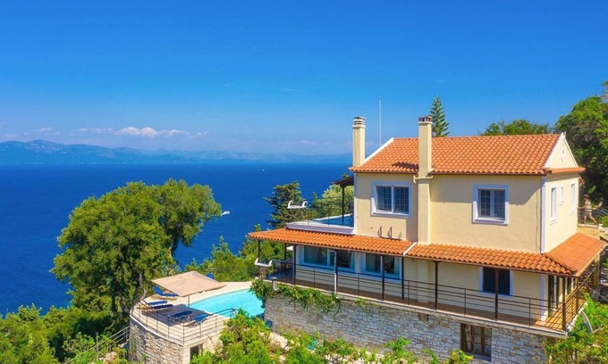 Lakka Villa | Villa Nefeli - Five Bedroom Villa, Sleeps 10