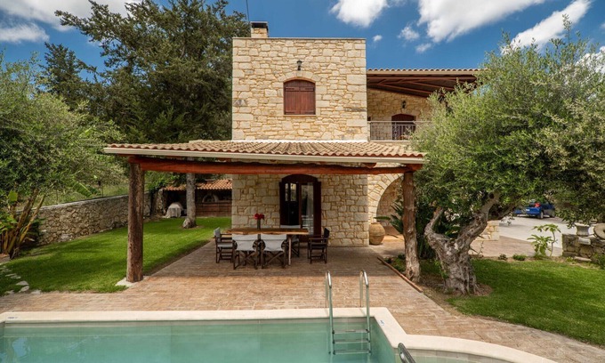 Apokoronas Villa | Villa Nipos - Vrýsai ,Crete