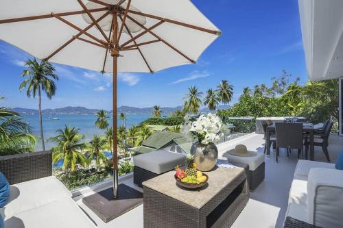 Wichit Villa | Villa Nirvana - Beachfront Tropical Chic 4BR Haven in Cape Panwa, Phuket