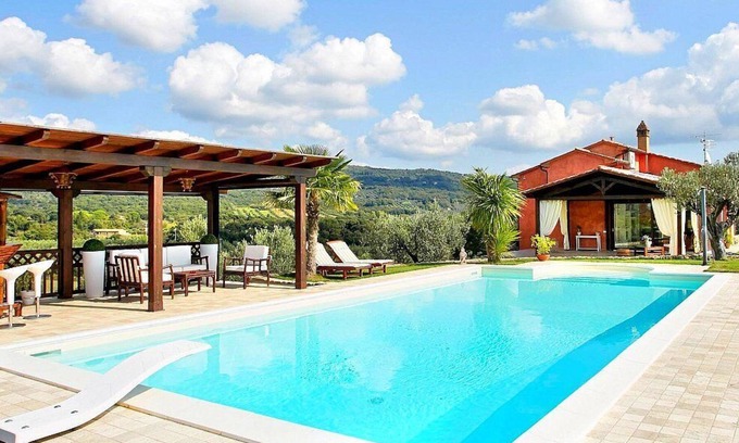 Roccastrada Villa | Villa Norma, fully refundable with voucher*: An elegant and welcoming two-story villa located on top of a small hill, with Free WI-FI.