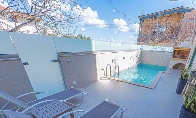 Tilisos Villa | Villa Nuelle with outdoor pool and indoor jacuzzi