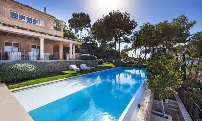 Camp de Mar Villa | Villa 'Oasis Del Mar - Splendid' with Sea View, Wi-Fi and Air Conditioning