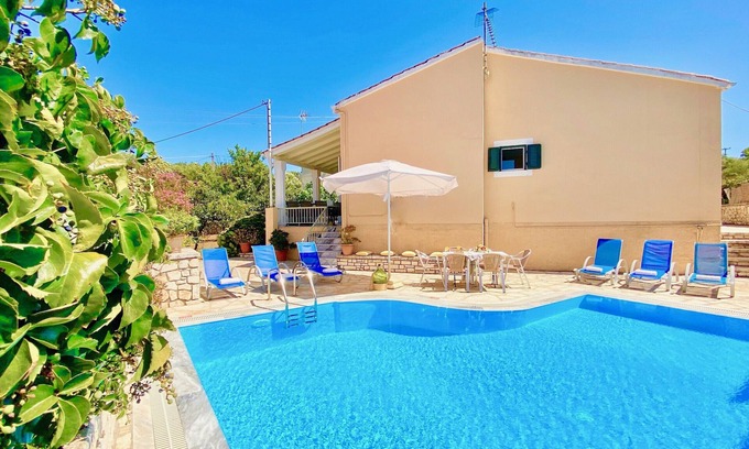 Kassiopi Villa | Villa Olga Kassiopi with private pool