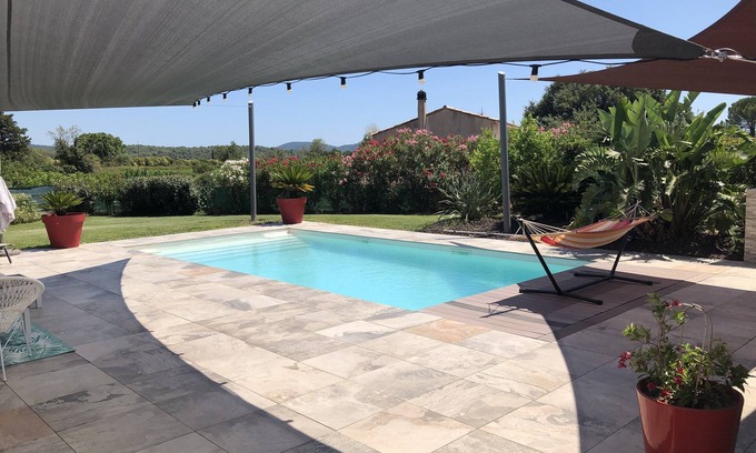 Sollies Pont Villa | Villa overlooking the hill between Hyeres and St Tropez