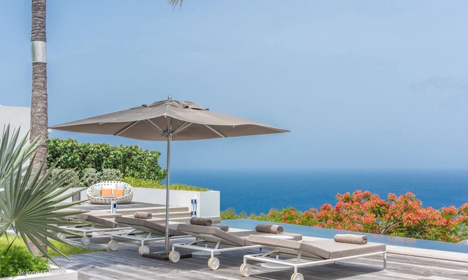Anse du Gouverneur Villa | Villa Palm Springs | Ocean View - Located in Magnificent Gouverneur with Private Pool