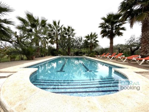 Reus House | Villa Palmeras costa dorada, climatizada ,bk y piscina privada