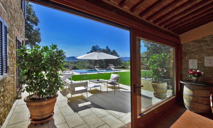 Casole d'Elsa Villa | Villa Paradiso 8
