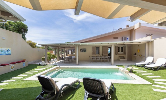 Porto Pinetto Villa | Villa Rachele 2 private pools