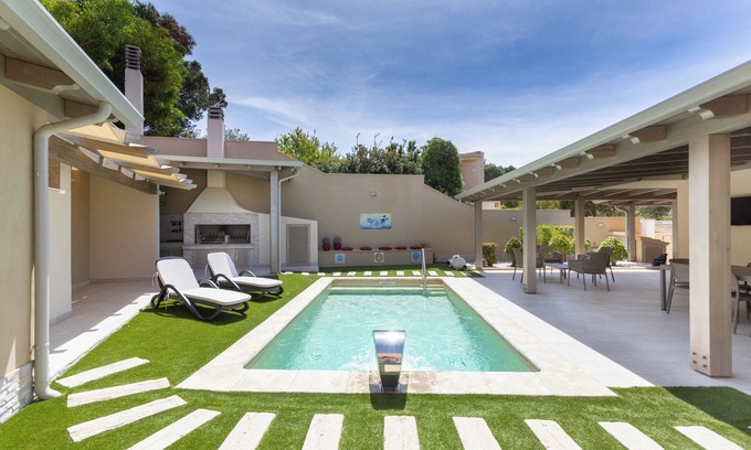 Porto Pinetto Villa | Villa Rachele first floor Private Pool