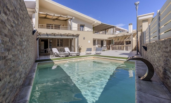 Porto Pinetto House | Villa Rachele ground floor private swimming pool