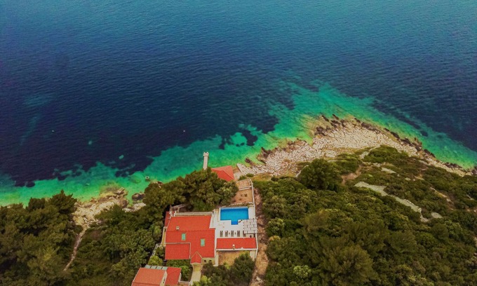 Dubrovacko Primorje Villa | Villa Ragusea with Heating Pool and Private Beach