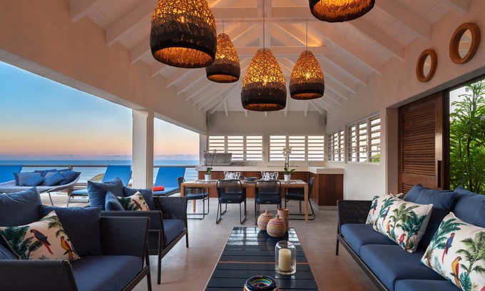 Anse de Lorient Villa | Villa Roy - Lagoon & Ocean Breathtaking View