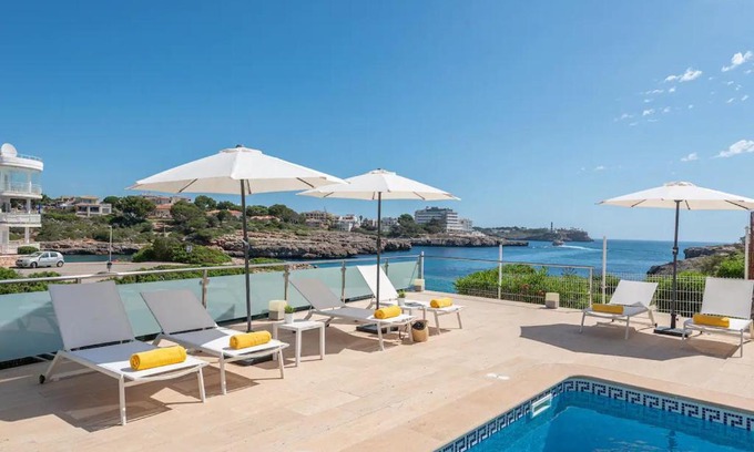 Cala Marcal Ski Chalet | Villa Sa Caleta Private sea & spa