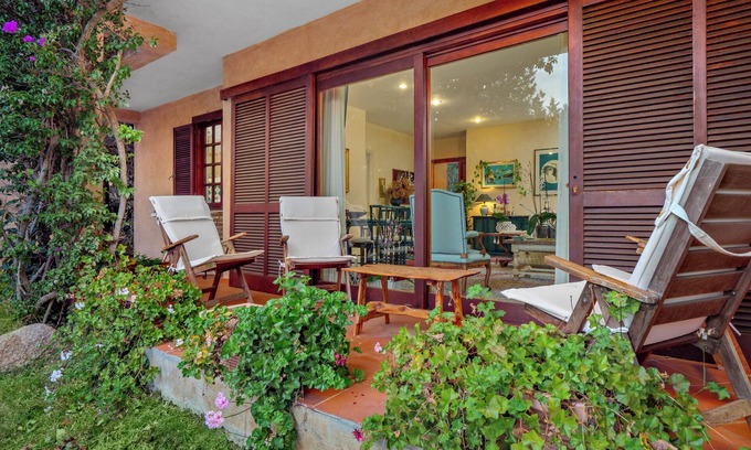 Arzachena Villa | Villa Sara in Rural Area near the Sea with Mountain Views, Wi-Fi, A/C, Terrace & Garden