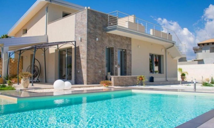Fontane Bianche Apartment | Villa Sele Fontanebianche - pool