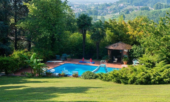 Alessandria Villa | Villa Solaria on the hills, with Garden & Pool