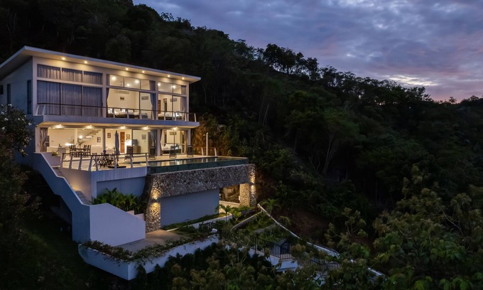 Plai Laem Villa | Villa - Spectacular view on the sea, islands and forest - Infinity pool