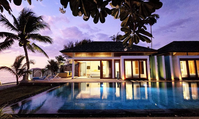 Na Thon Villa | Villa Sunsai 3BR Beachfront Pool Villa in Nathon