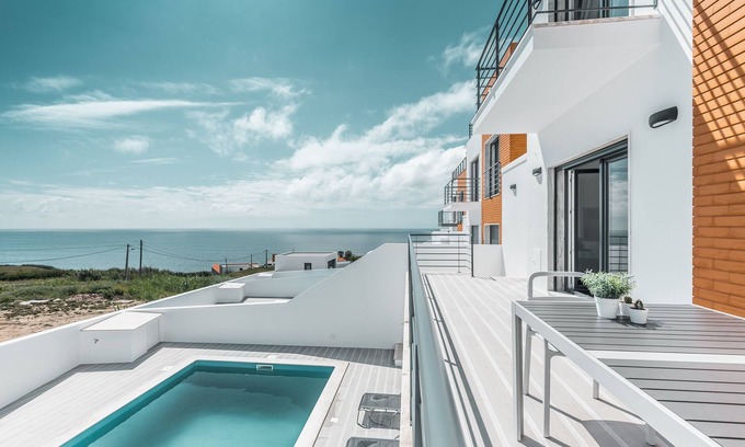 Atalaia de Cima Villa | Villa Sunset Paradise 1 pool sea view and 360 ° rooftoop
