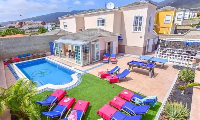 Costa Adeje House | Villa Teide Sol with heated pool and air conditioning, Playa Fañabe, Costa Adeje