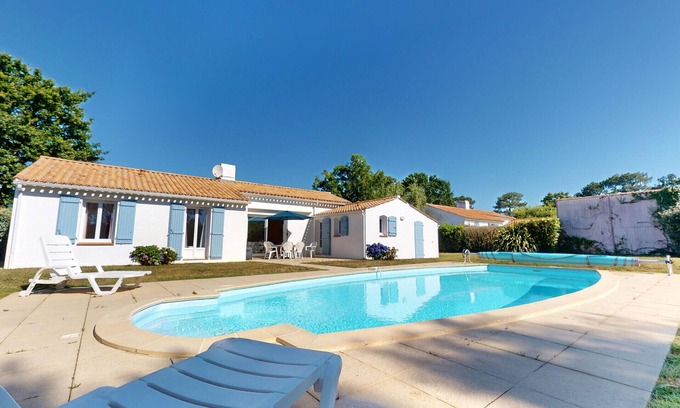 L'Aiguillon-sur-Vie Villa | Villa Terre et Mer avec piscine privée