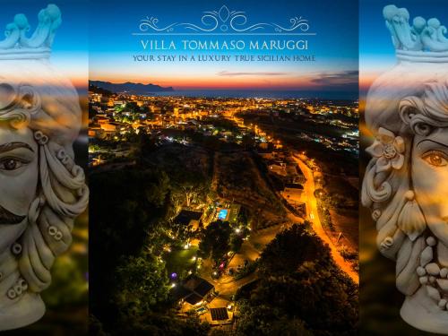 Alcamo Villa | Villa Tommaso Maruggi, Sicilia, con Jacuzzi e piscina privata